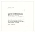 Gedicht: Voor M - Guido Van Hercke